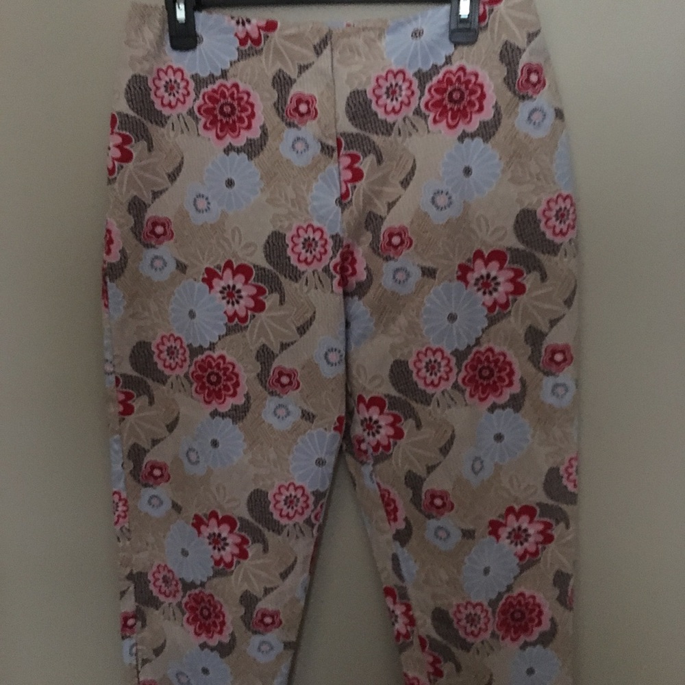 CAROLINA BLUES CAPRI PANTS SIZE 14